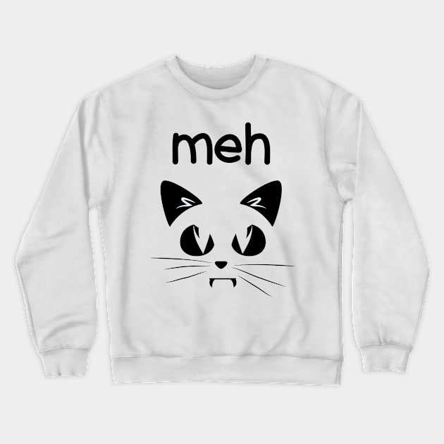 Black Ca - Cat Halloween Costume For Girls Women Crewneck Sweatshirt by macshoptee